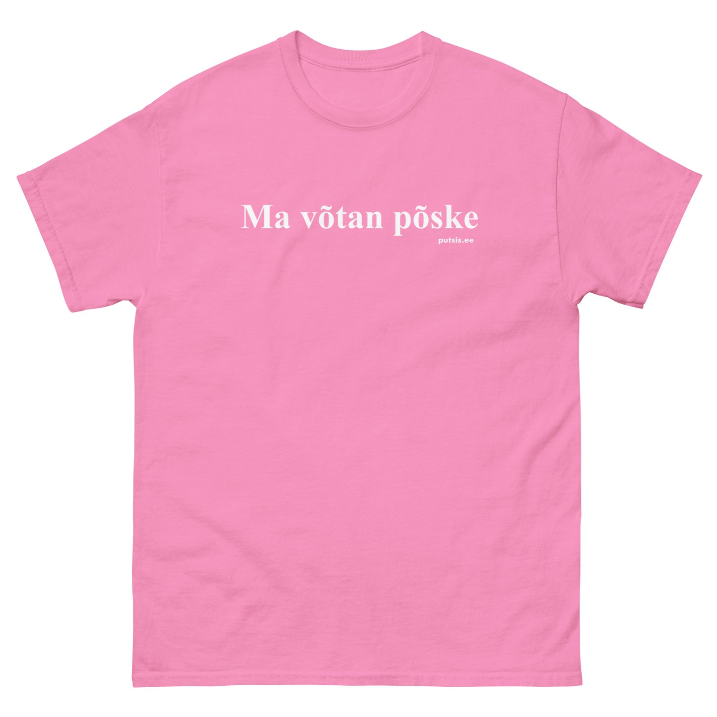 Ma võtan põske