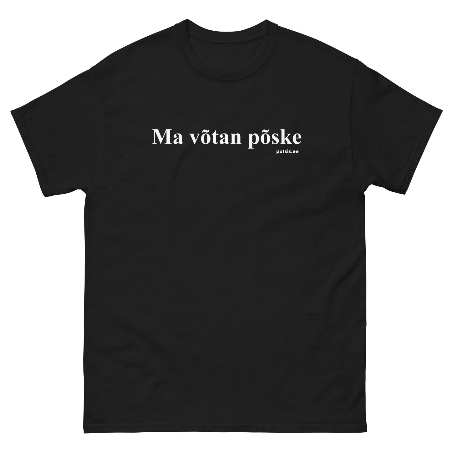 Ma võtan põske