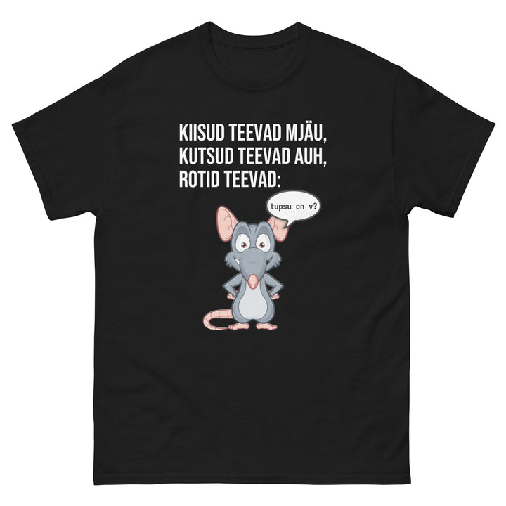 Kiisud teevad mjäu, kutsud teevad auh, rotid teevad: