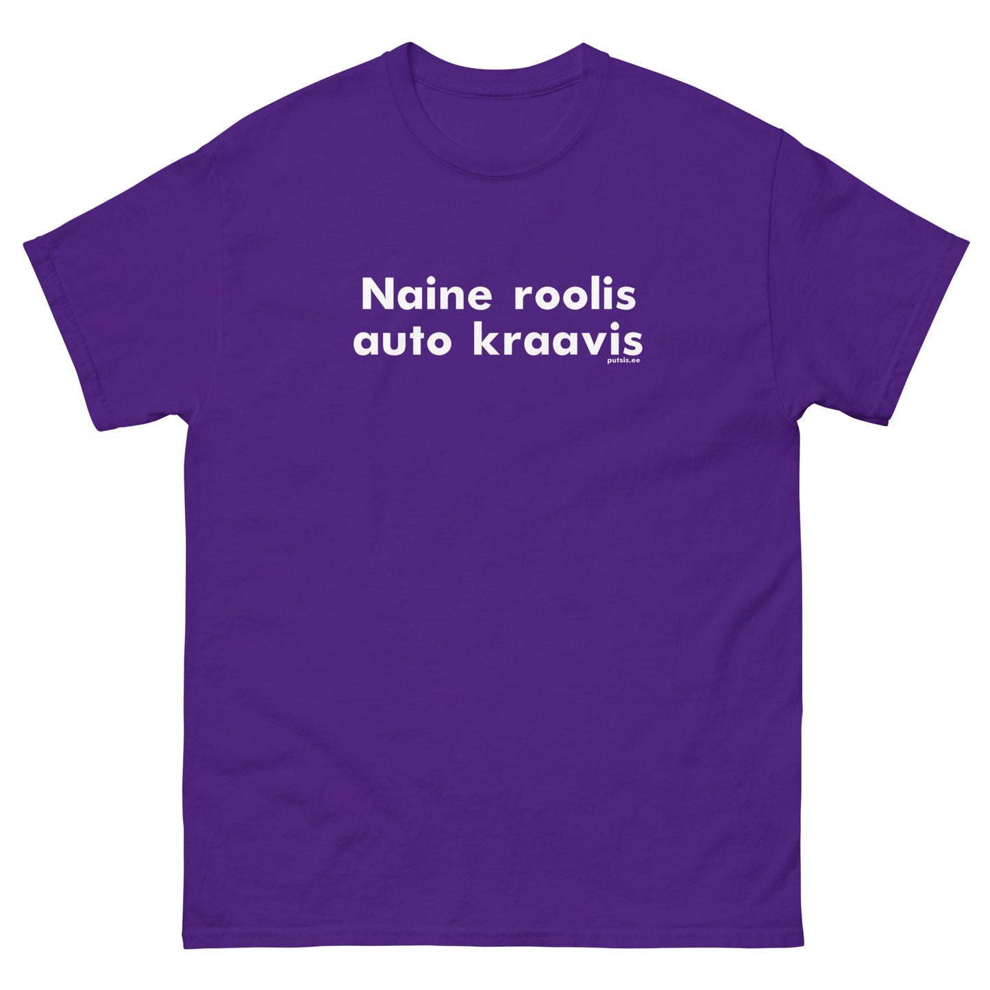 Naine roolis auto kraavis