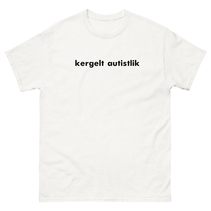 Kergelt autistlik VALGE