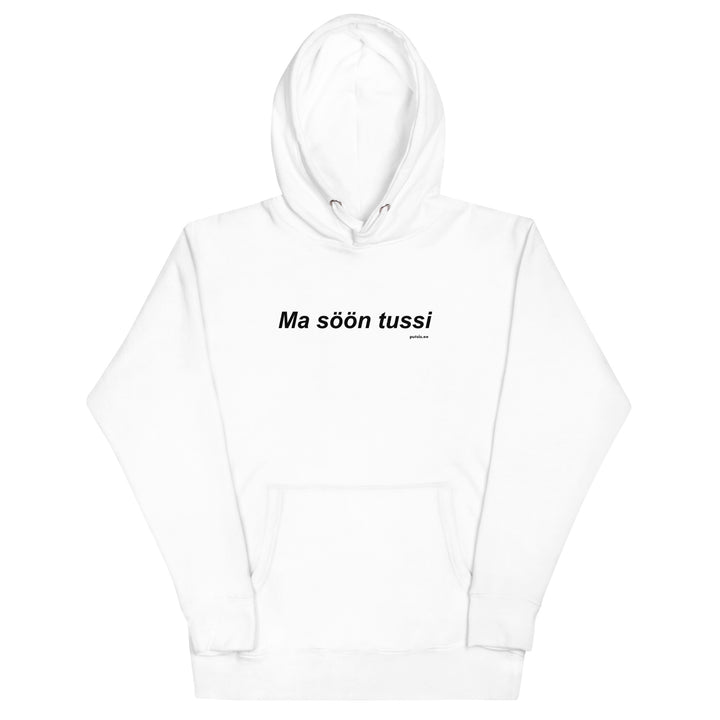 Ma söön tussi VALGE Pusa